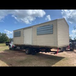Sheds Moving Relocate, Movemo Casita De Patio Crane Rv Trailers 