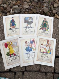 American Girl Molly books set of 6