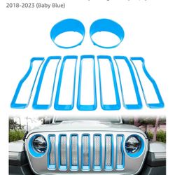 Jeep Accessories Light Blue 2018 Thru 2023