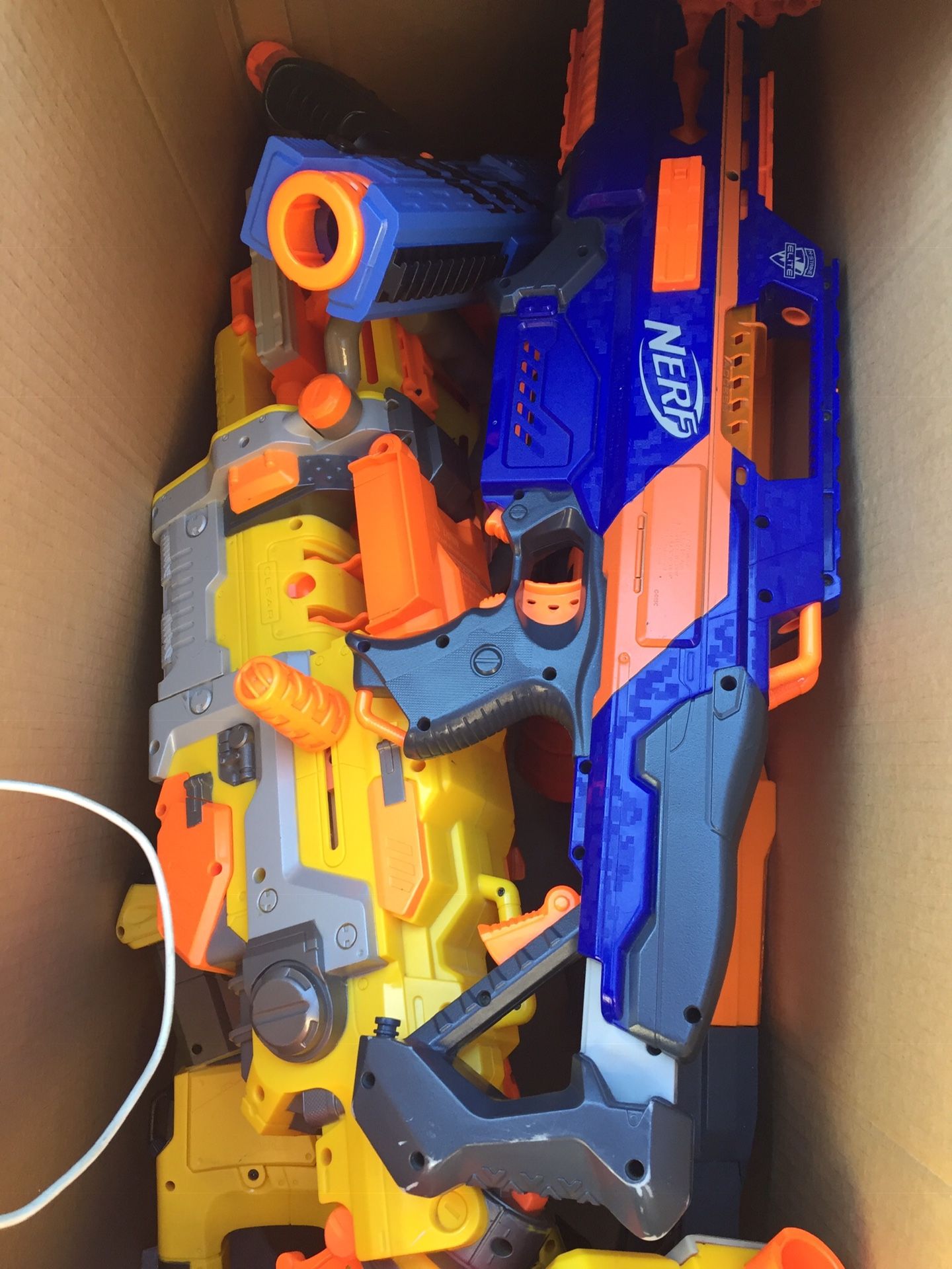 Large lot of Nerf Guns