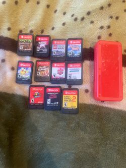 11 Nintendo Switch Games Bundle – Pokémon, Mario, Minecraft & More