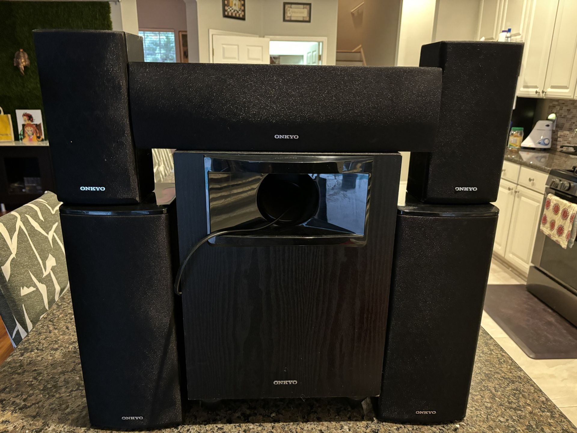 Onkyo And Denon Home Theater System No HDMI 