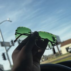 cartier c decor frames with custom hall of shade lenses