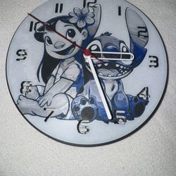 lilo and stitch clock