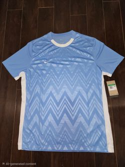 Nike Dri-FIT Challenge V Soccer Football Jersey Slim fit (Valor Blue) - Size X-Large