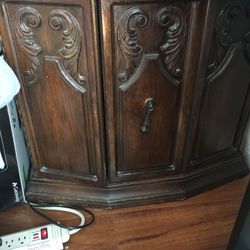 Antique furniture solid oak