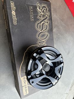 Exile audio marine, 8 inch interior speakers