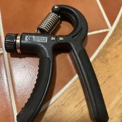Series 8 Fitness Adjustable Hand Grip 20lbs To 90lbs Black 