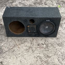 10” Kicker Sub Speaker