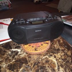 Sony CD radio cassette-corder