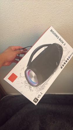 Booms Box 3 Wireless Speaker NOT FREE