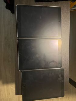 Three Apple iPads all locked but still turn on $100 OBO