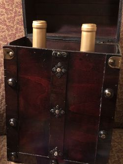 Wine 2 Bottle Gift Box (wooden)