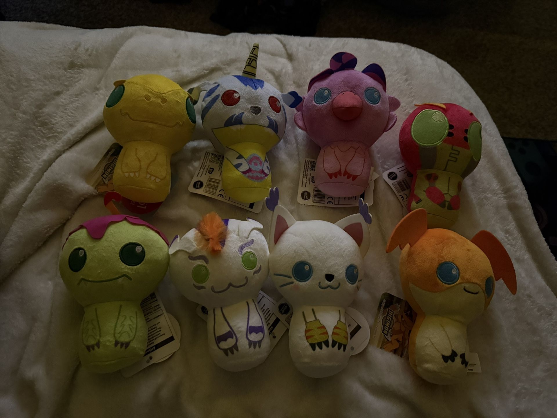 Digimon Mini Plushies