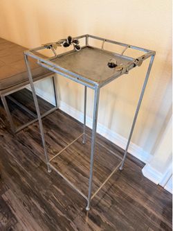Side table 30” tall 13.5” wide