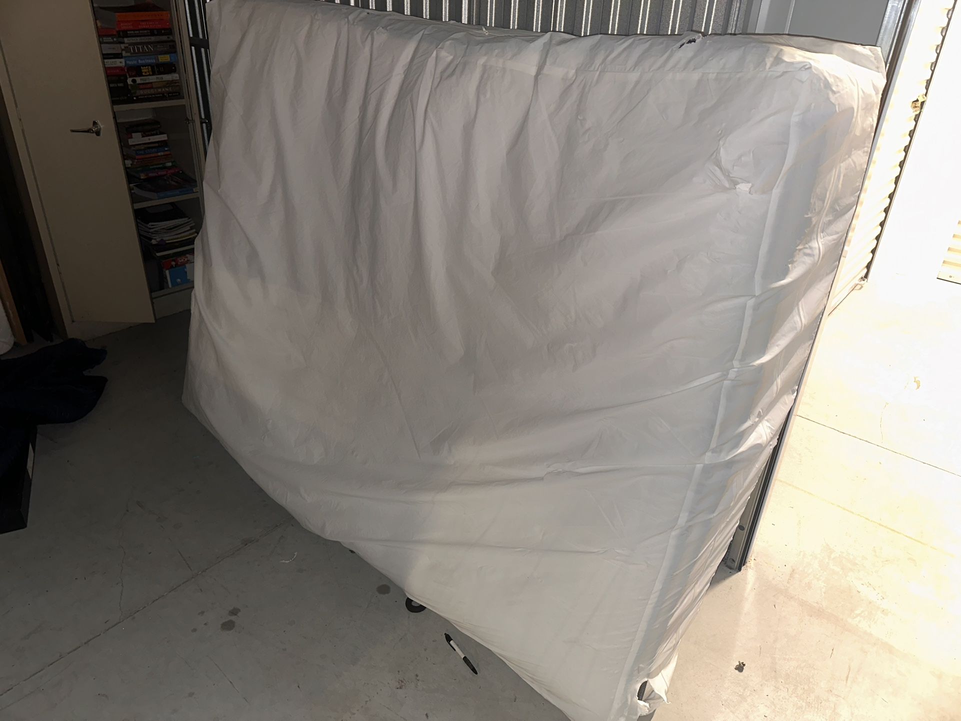 Queen mattress and box spring good condition