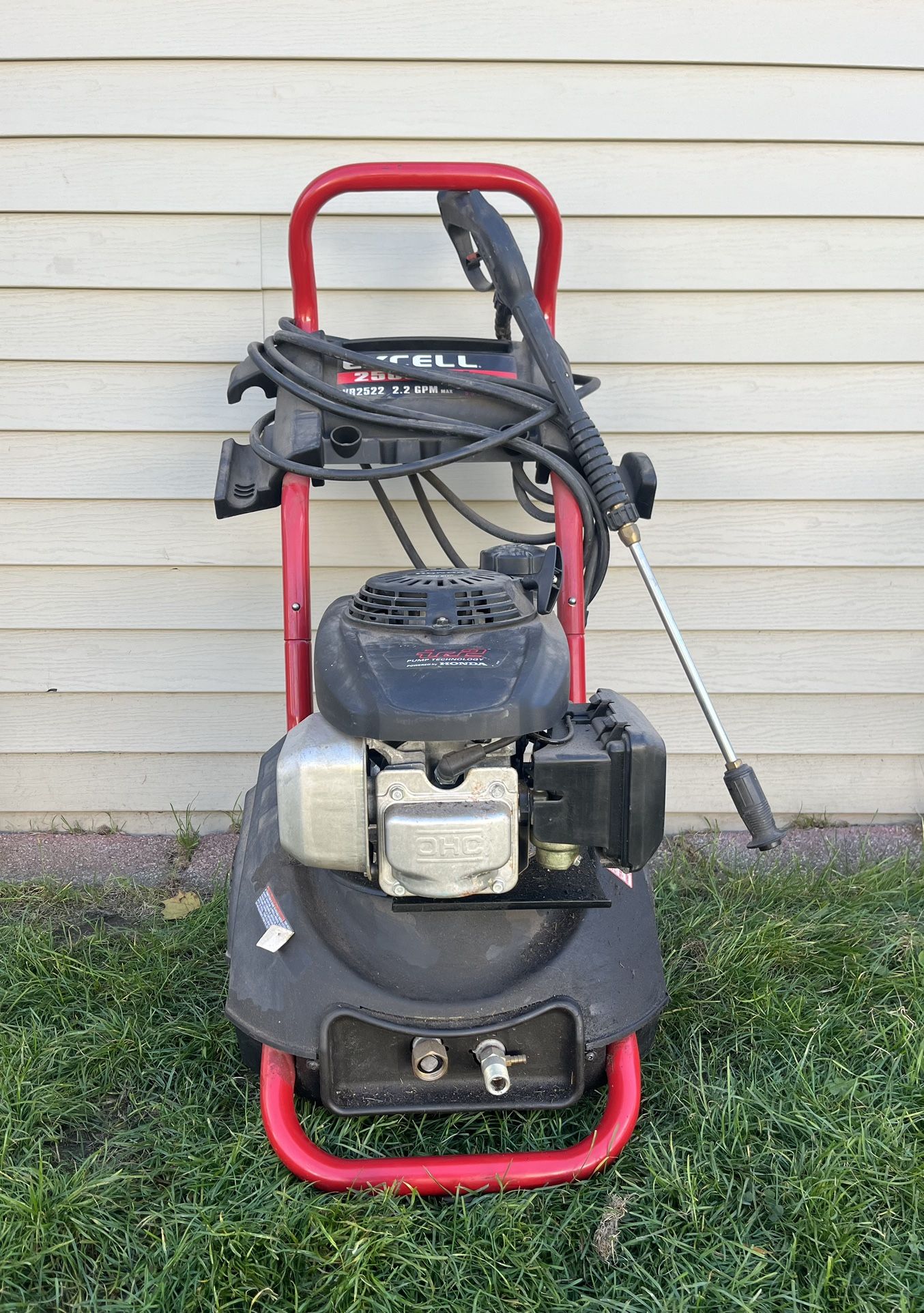 Excell 2500 PSI Pressure Washer