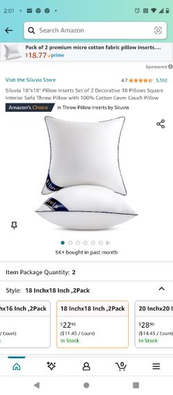 Pillows