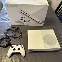 Xbox One S 500GB Console White