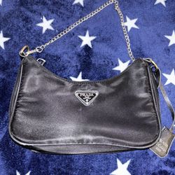 Black Nylon Bag Used 