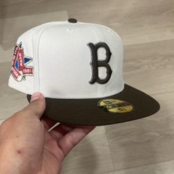 Boston Red Sox New Era Hat Size 6 7/8
