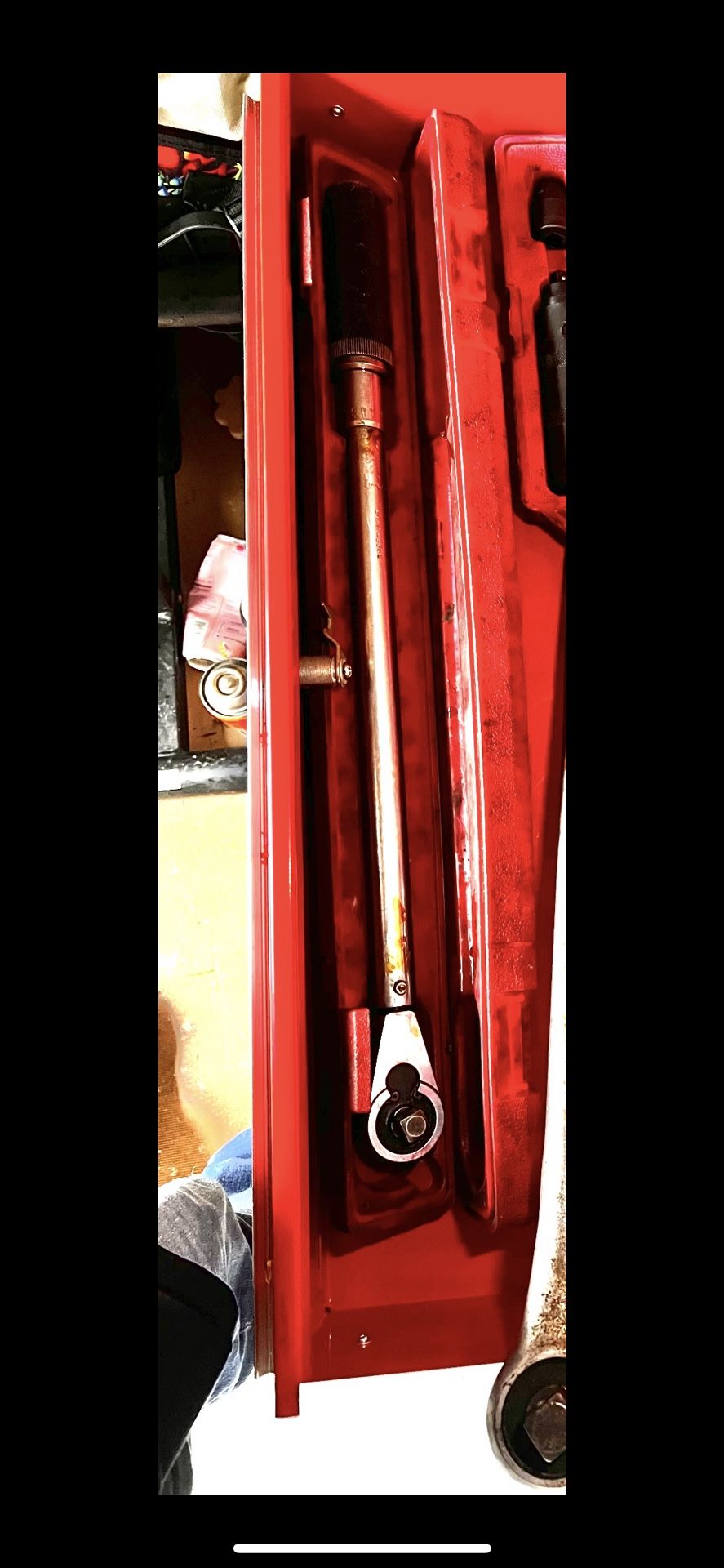 MAC Tools 1/2” Drive Torque Wrench – TRC250 (25–250 ft-lbs) – With Case