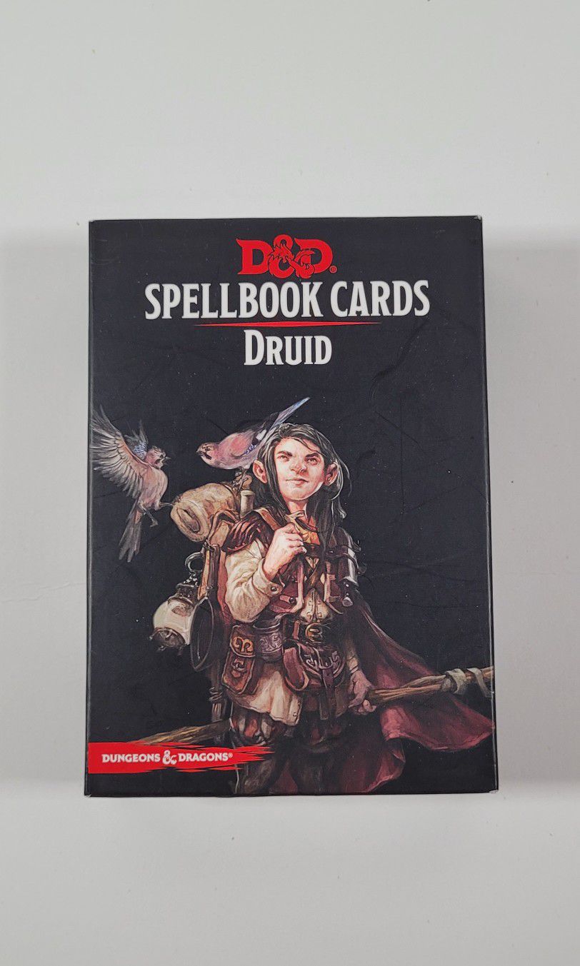 Gale Force 9 Dungeons & Dragons: Druid Spellbook Cards 