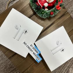 Apple Airpods 2 Wireless Headphones - Pay $1 today and pay the rest later -