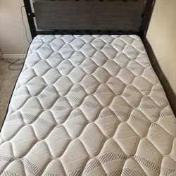 Queen Mattress with Headboard