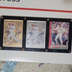 Juan Gonzalez Tripple Framed Donruss Cards. 