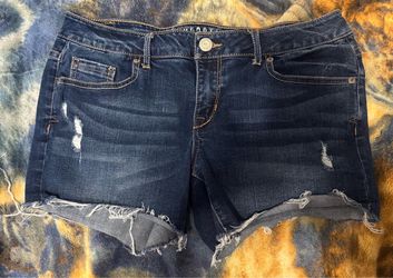 Dark wash shorts American Eagle