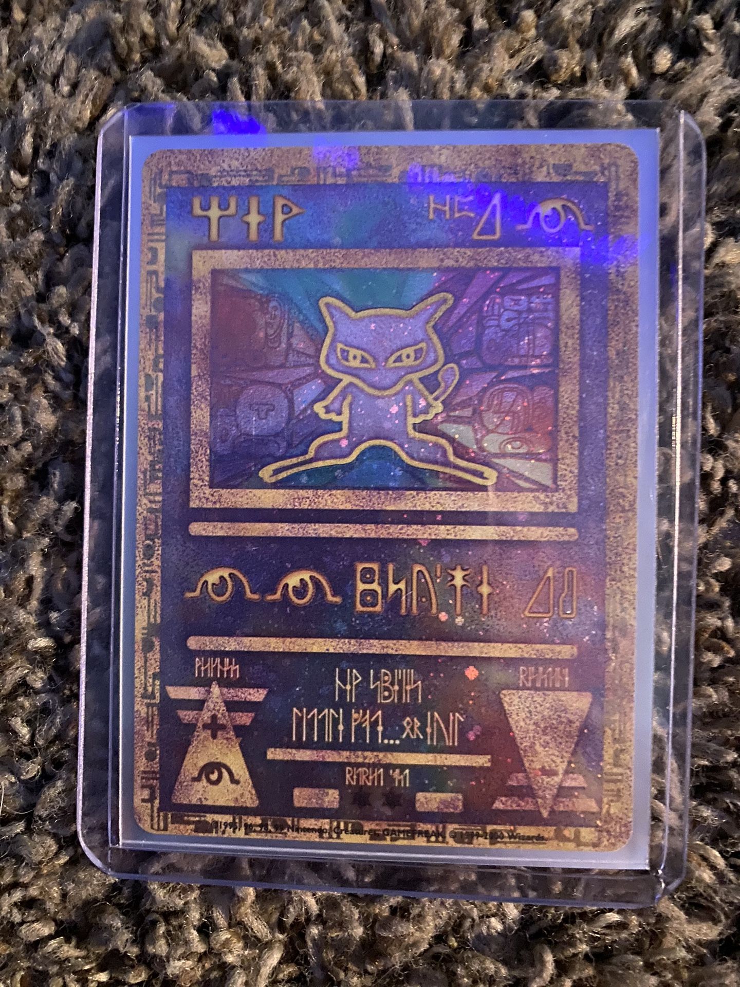 Pokemon Ancient Mew Card