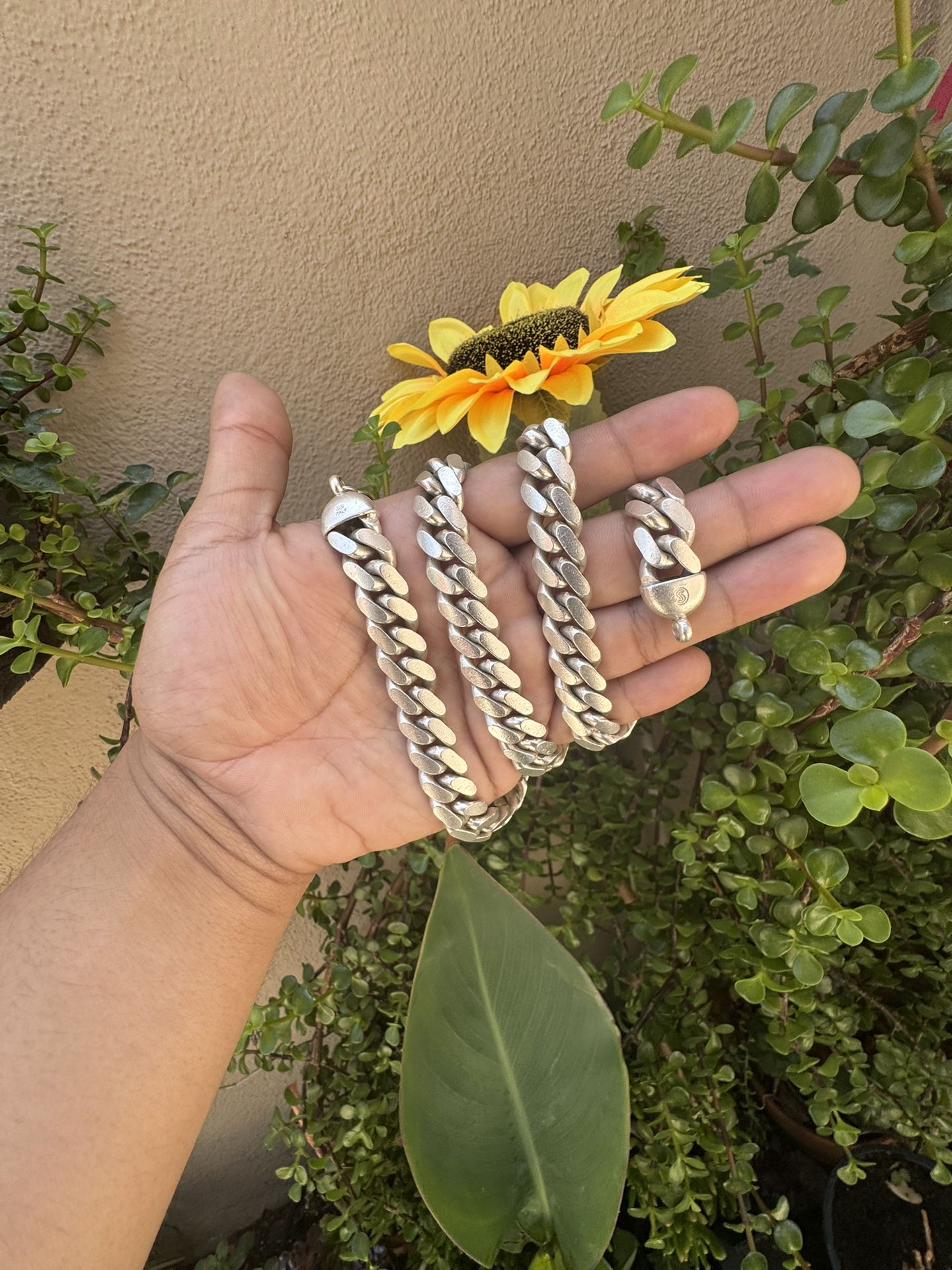 Silver Chain Cuban Link