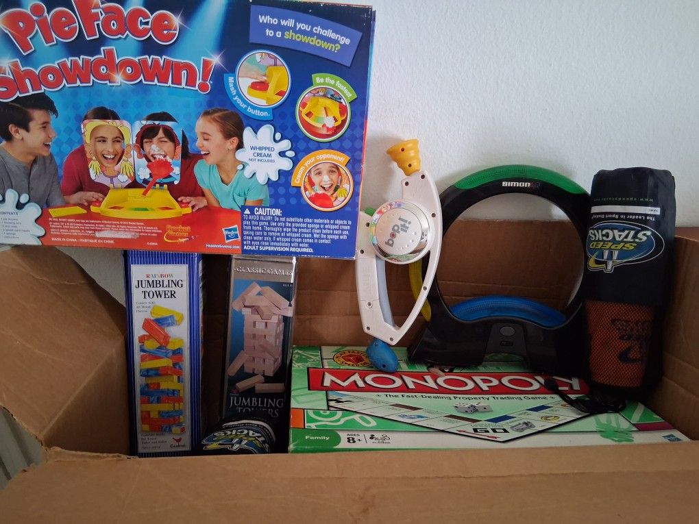 Multiple Board Games And Other Games