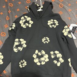 Denim Tears x Cactus Plant Flea Market Cactus Tears Wreath Hoodie 'Black'