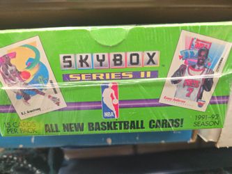 1991-92 SKYBOX BASKETBALL FACTORY SEALED SERIES 2 BOX! TEAM USA! RARE! JORDAN