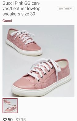 Gucci Pink Sneakers