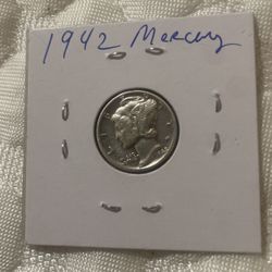 1942 Mercury dime U.S Coin