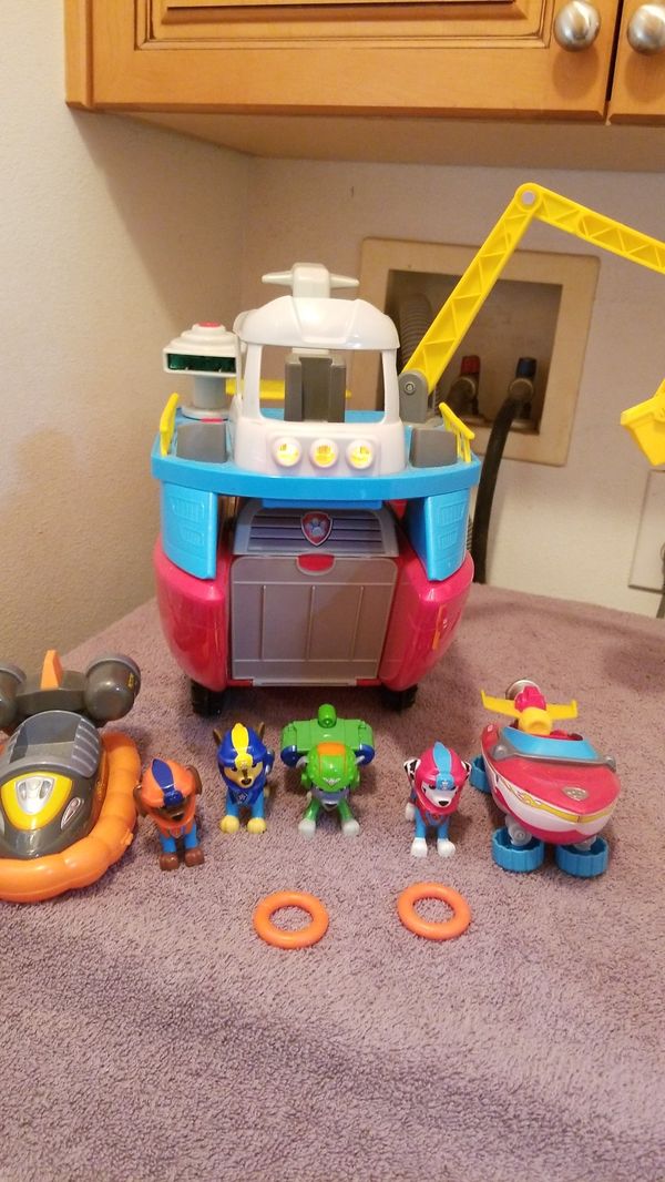 underwater paw patrol toys