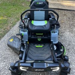 EGO Power + Z6 Zero Turn Riding Mower with Accessories 