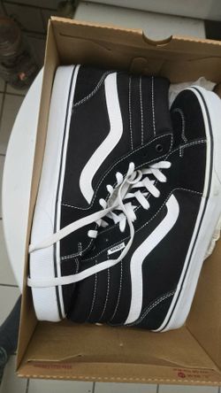 Vans Sk8 Hi black size 12