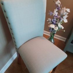 Gorgeous Side Chair It's More Of A Light Teal Color