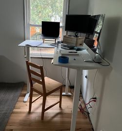 Standing L-Shaped Desk / Corner Desk