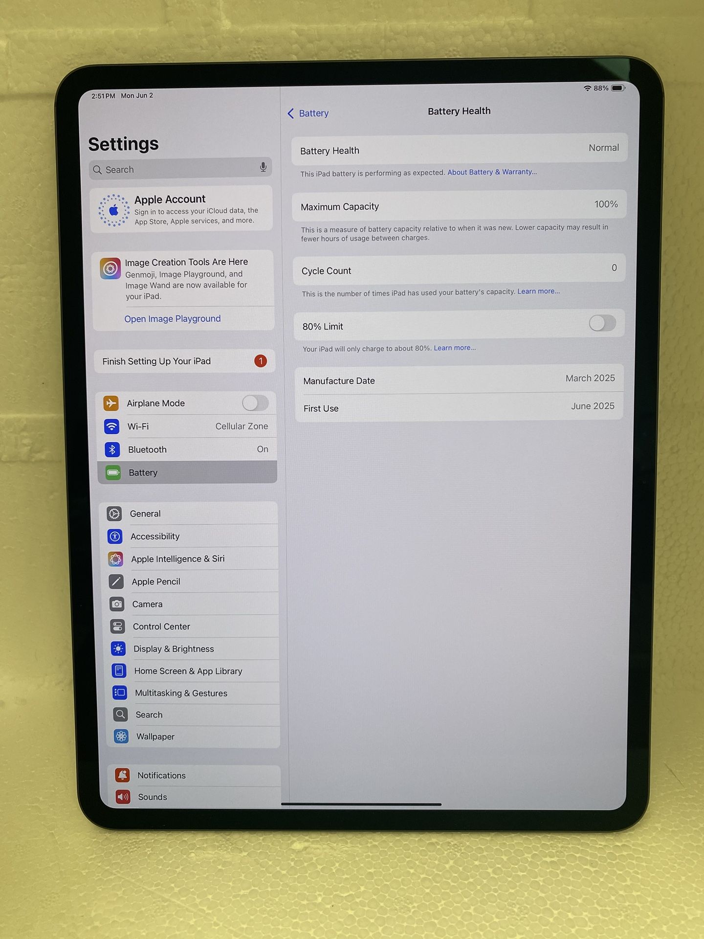 🍎 iPad Pro 13” M4 512GB WiFi Bulverde Rd