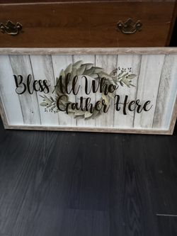 Decorative House Sign