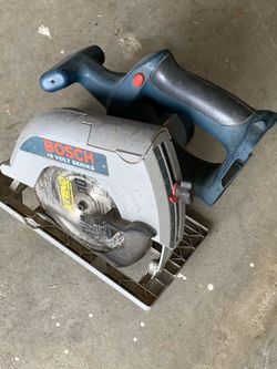 Bosch Circular Saw ( 6 1/2” dia) 18 volt. Tool only.
