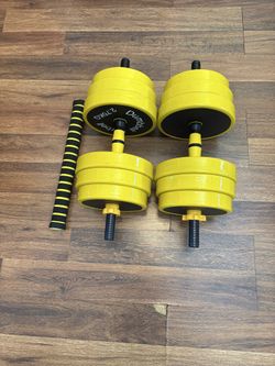 DUMBBELL 💪🏻 60 POUNDS SETS 30 POUNDS EACH ONE 💪🏻💪🏻