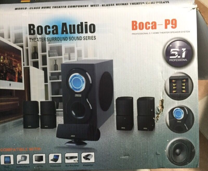 Boca audio theater surround sound series Boca - P9