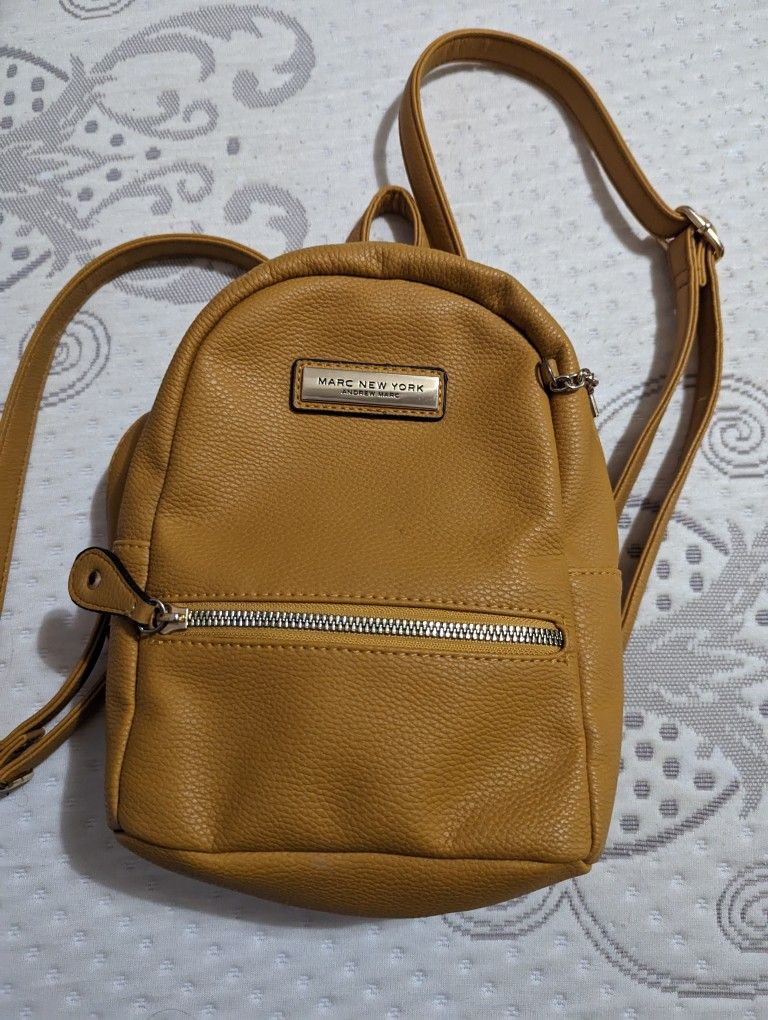 Small Backpack Purse By Marc New York With Wallet