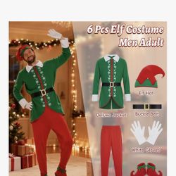Elf Costume Men Adult